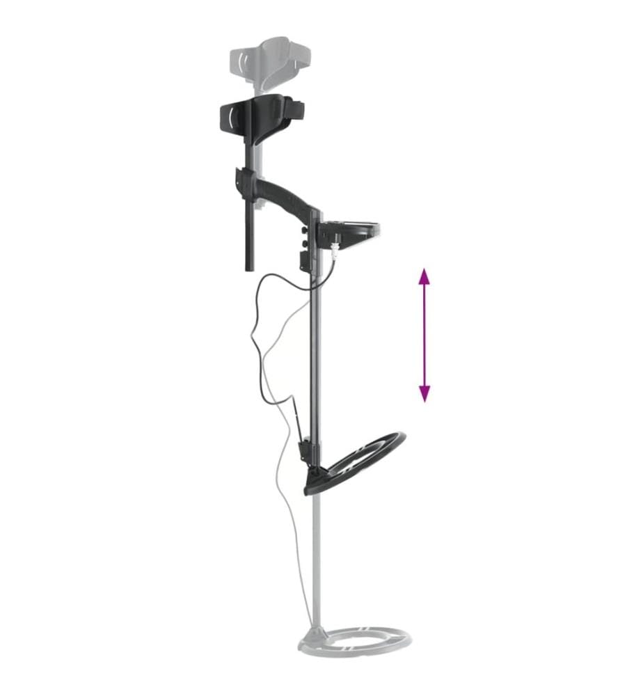Metalldetektor 24 cm Suchtiefe mit LCD-Display