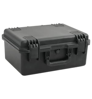 Koffer für Flugreise Tragbar Schwarz 49x38x23 cm PP