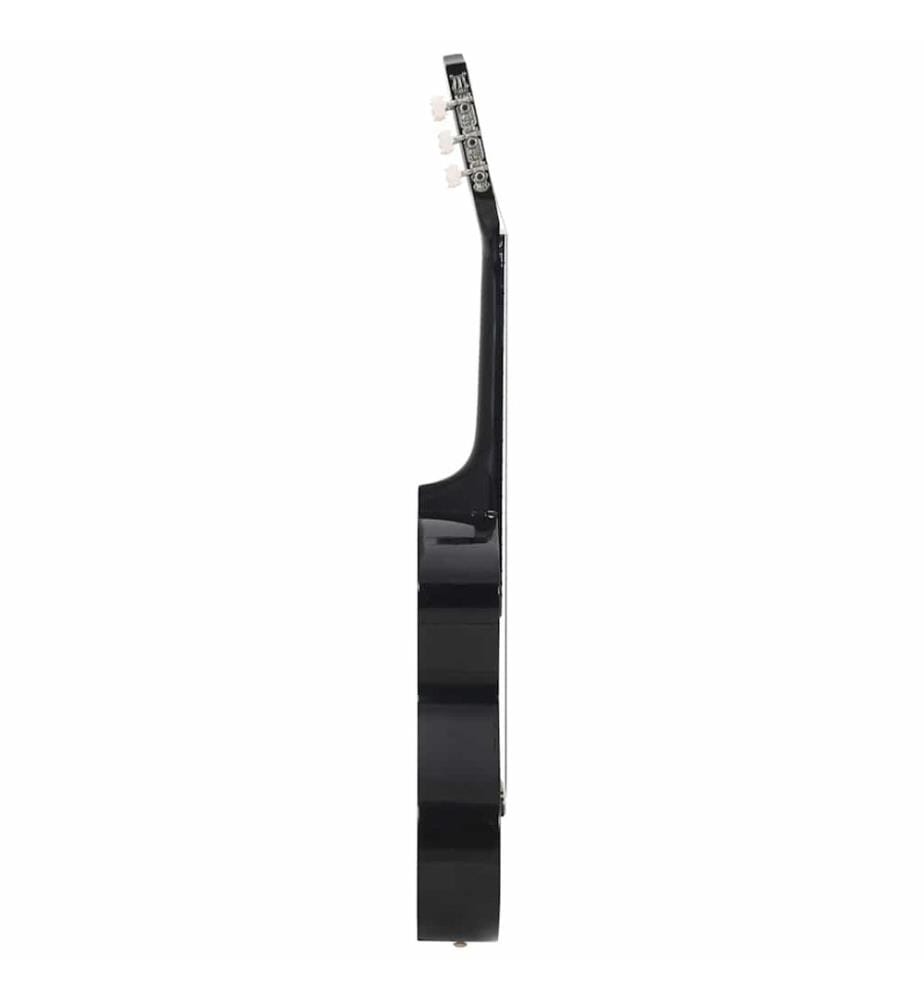 Jeu de guitare classique pour débutants 8 pcs noir 3/4 36"