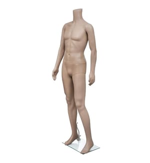 Mannequin de vitrine Homme sans tête