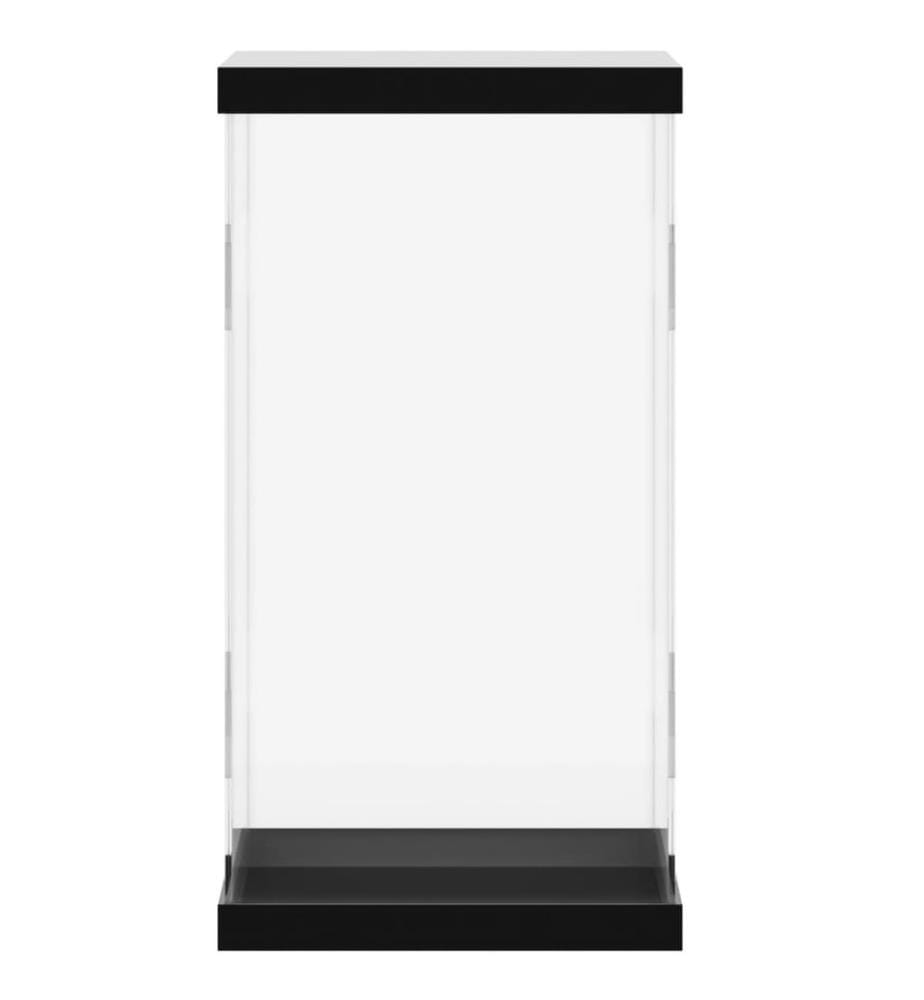 Vitrine Transparent 20x20x38 cm Acryl