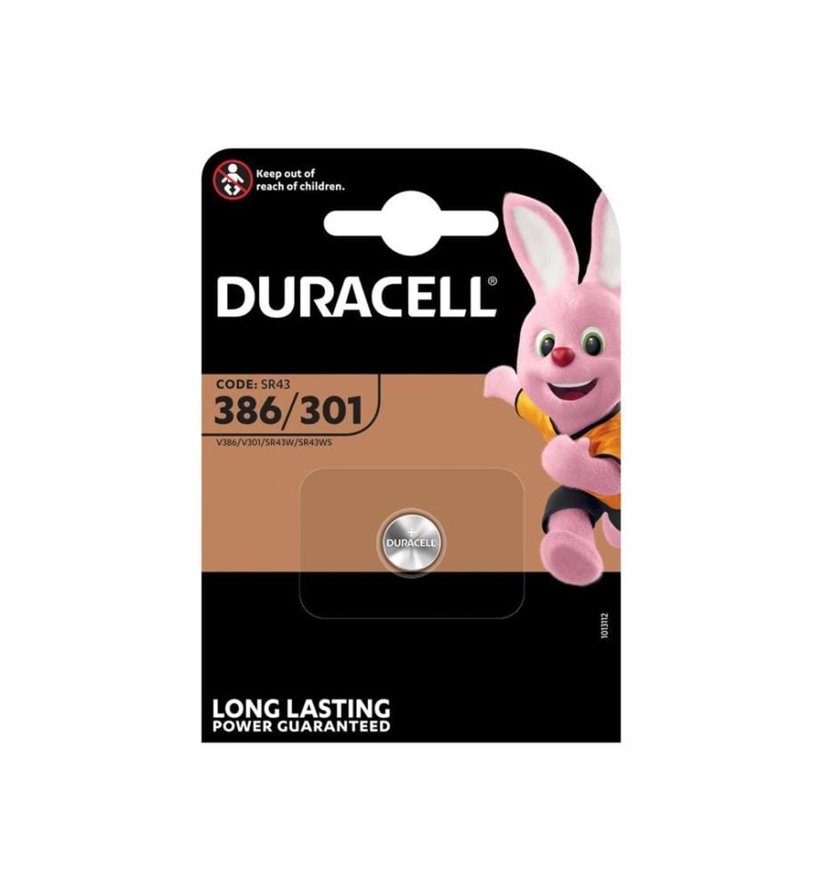 Duracell Silver oxide button cell 1x 386/301 (SR… | DeinDeal