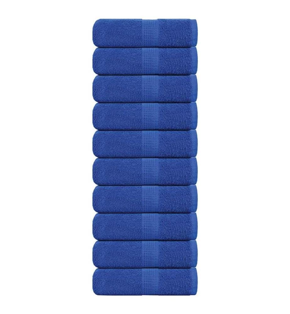 Waschtücher FROGN 10 Stk. Blau 30x30 cm 360 g/m²