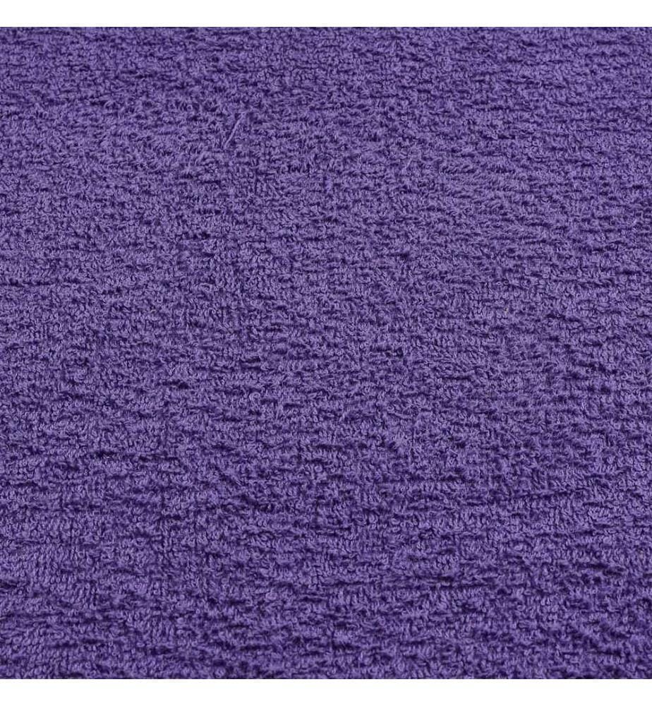 Serviettes de bain FROGN 4 pcs violet 100x150 cm 360 g/m²
