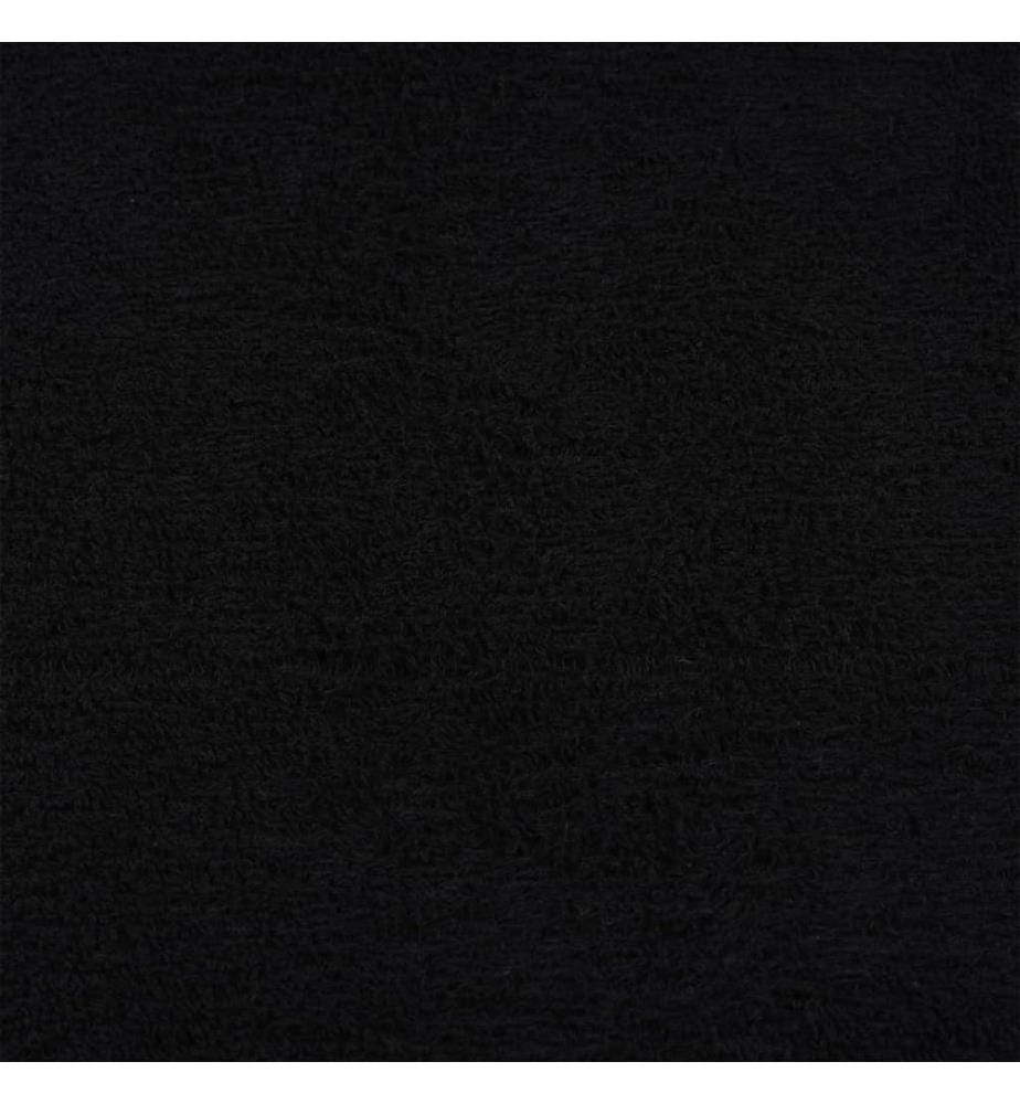 Serviettes de douche FROGN 2 pcs noir 70x140 cm 360 g/m²