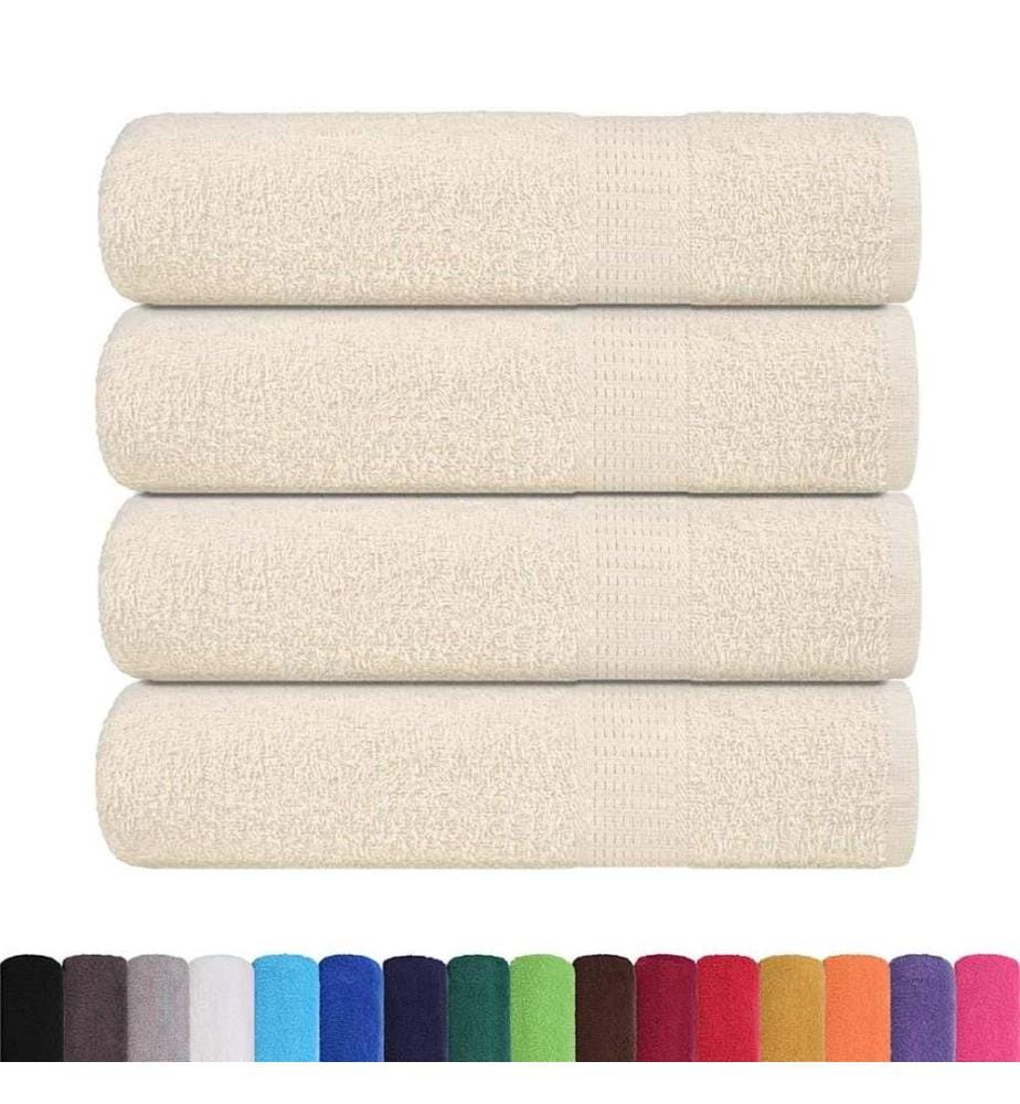 Handtücher FROGN 4 Stk. Creme 50x100 cm 360 g/m²
