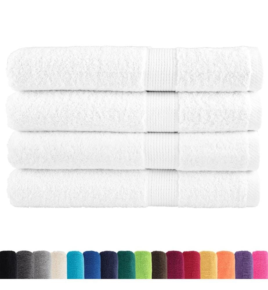 Serviettes de qualité supérieure SOLUND 4 pcs blanc 600 g/m²
