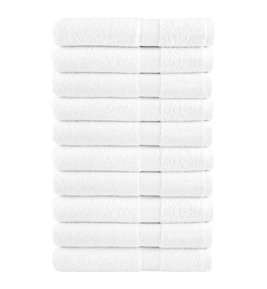 Serviettes de qualité supérieure SOLUND 10 pcs blanc 600 g/m²