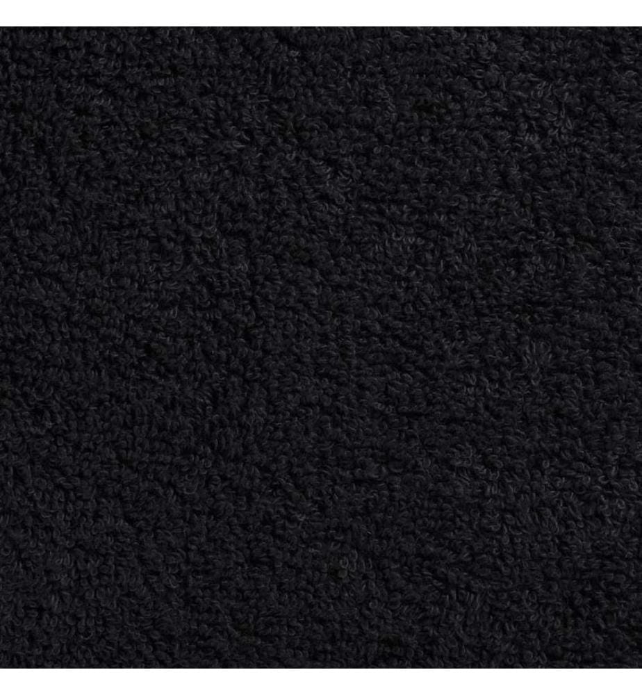 Serviettes de qualité supérieure SOLUND 10 pcs noir 600 g/m²