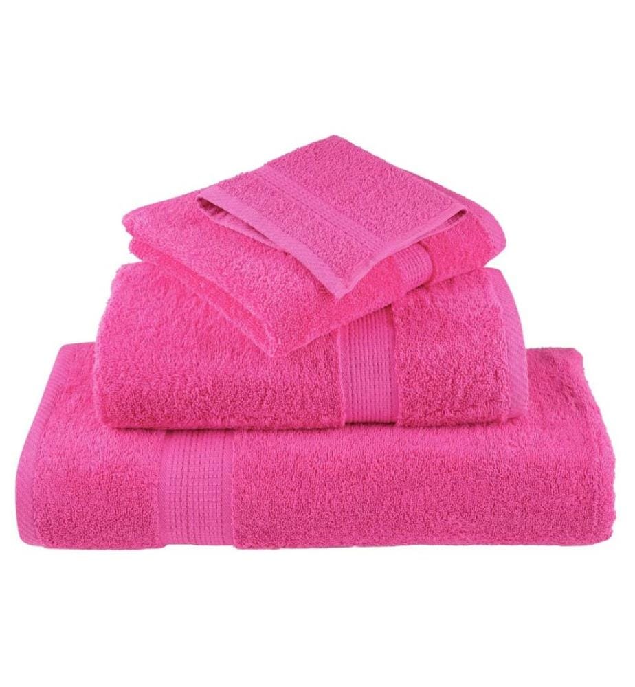 Serviettes de qualité supérieure SOLUND 4 pcs rose 600 g/m²
