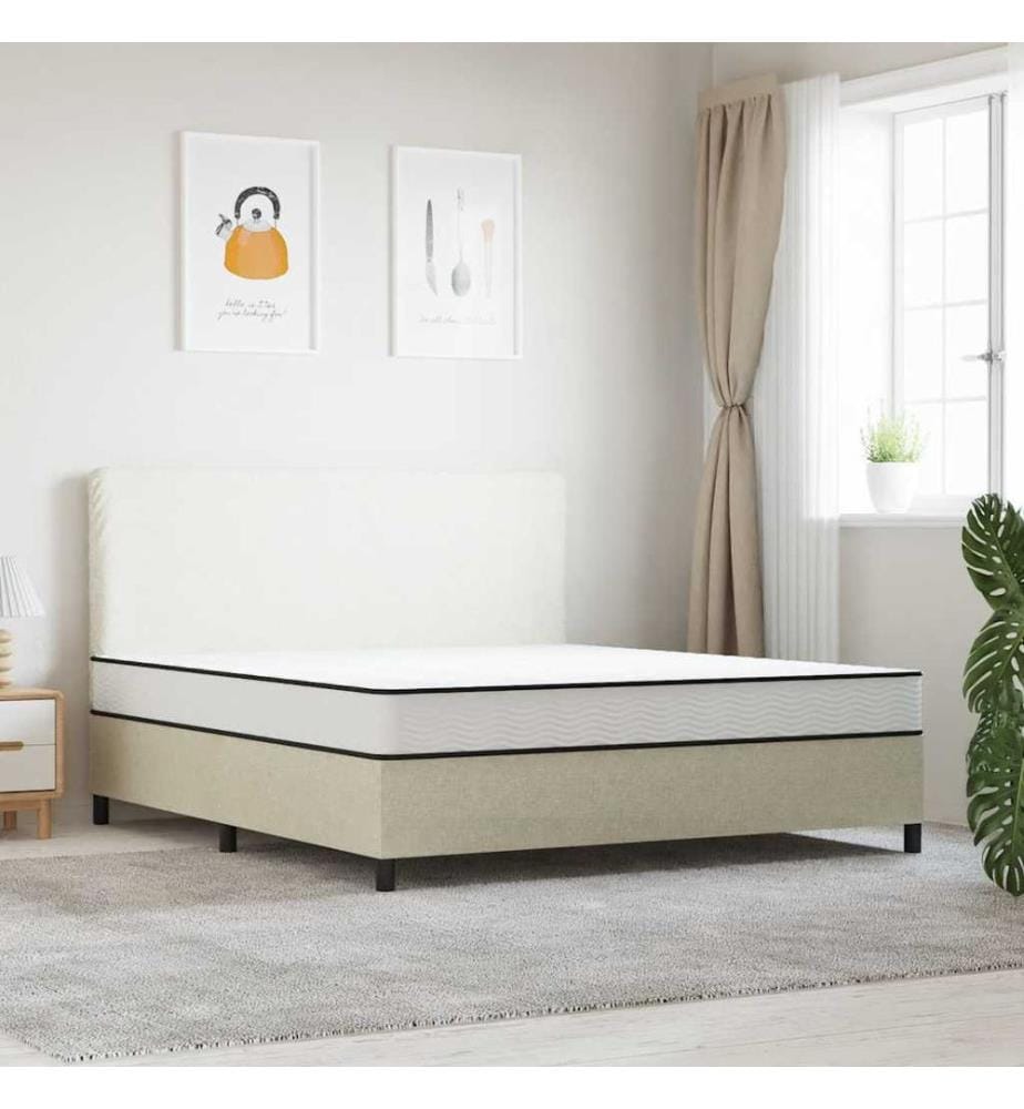Matelas à ressorts bonnell moyen 200x200 cm