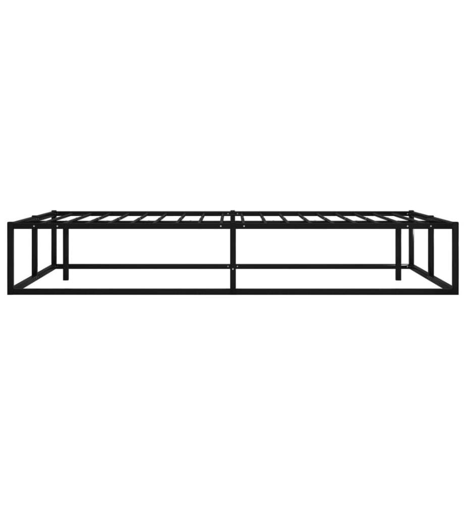 Bettgestell Schwarz Metall 120x200 cm