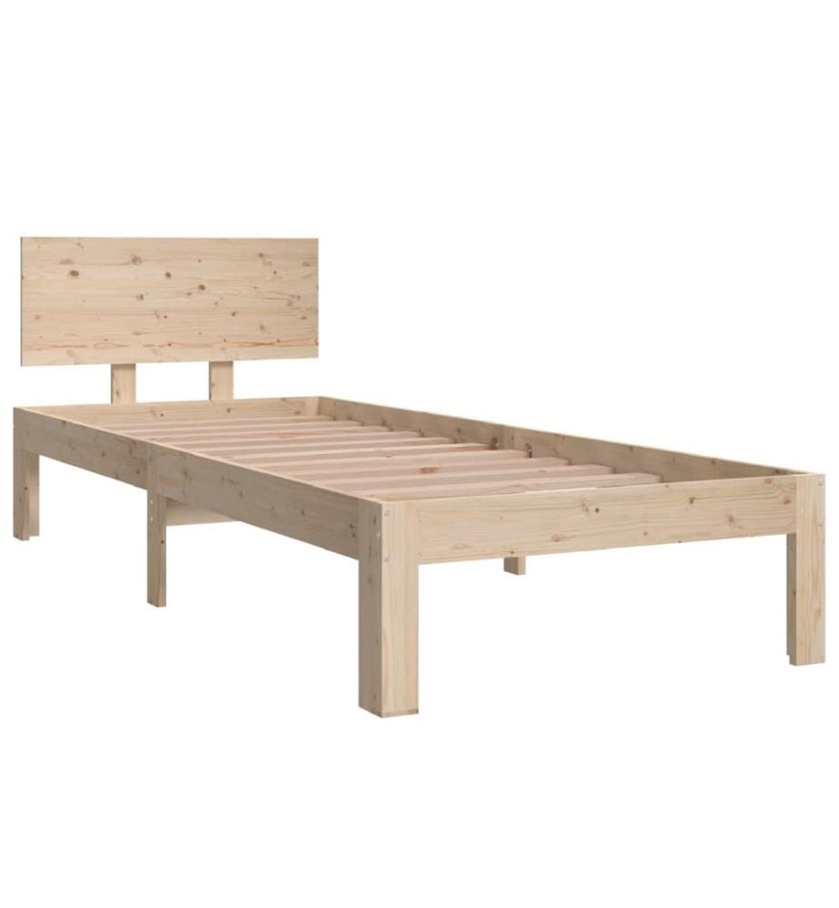 Cadre de lit sans matelas 75x190 cm