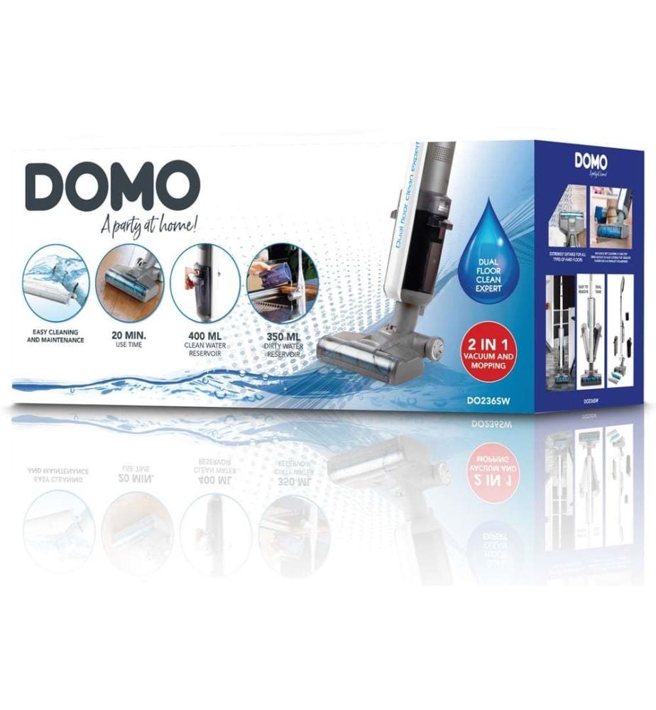 DOMO Dampfbesen - Modell: DO236SW