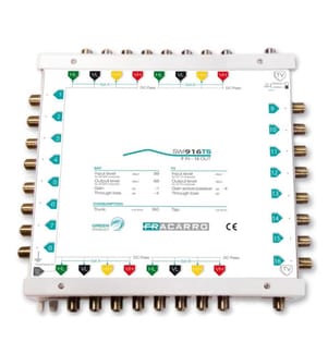 Multiswitchs compacts FRACARRO - Modèle : SWI 916 TS