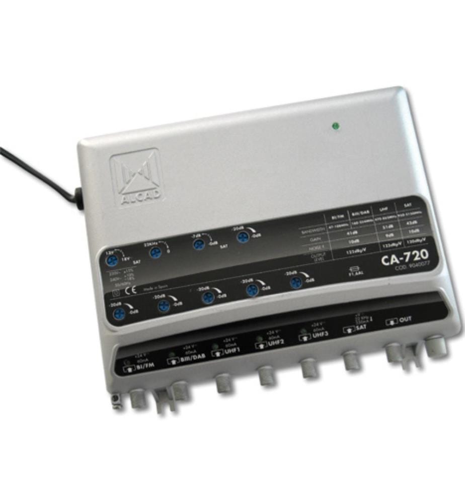 ALCAD Multiband-Verstärker - Modell: CA 720