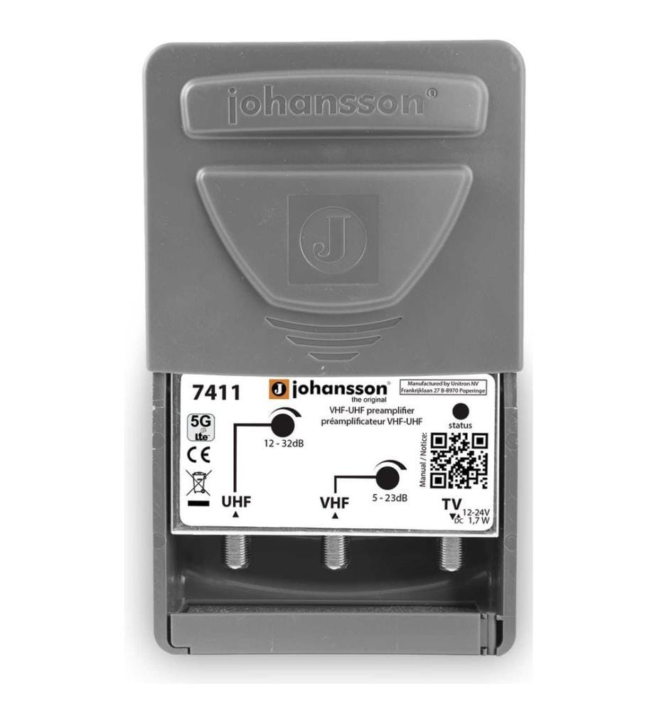Vorverstärker uhf / vhf / lte JOHANSSON - Modell: 7411