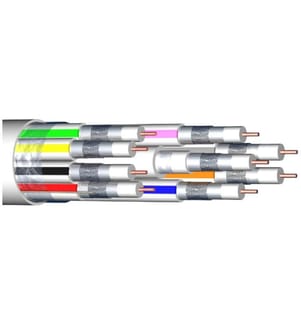 Koaxialkabel tele 75e ELBAC - Modell: E 917 VATCPH 100
