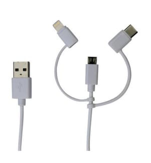 3-in-1-USB-Kabel SINOX - Modell: SXI 49065 MFI