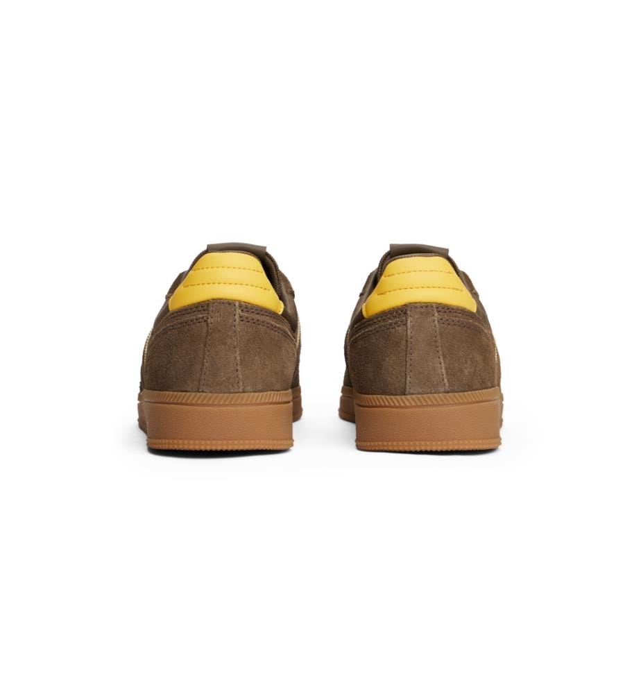 Baskets Greenwich Edge Suede - Rouge & Bleu nuit