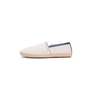 Espadrilles Hilfiger Chambray en Lin - Blanc
