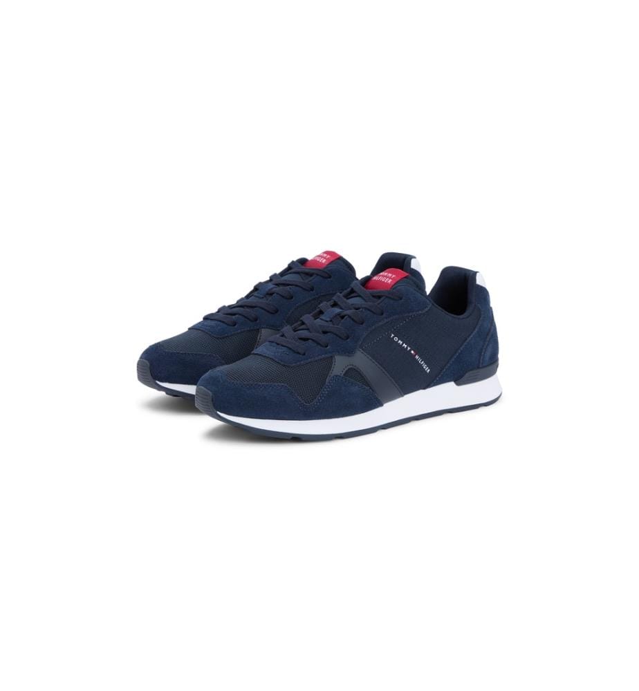 Maxlite Mix sneakers in Textile and Imitation Leather - Black