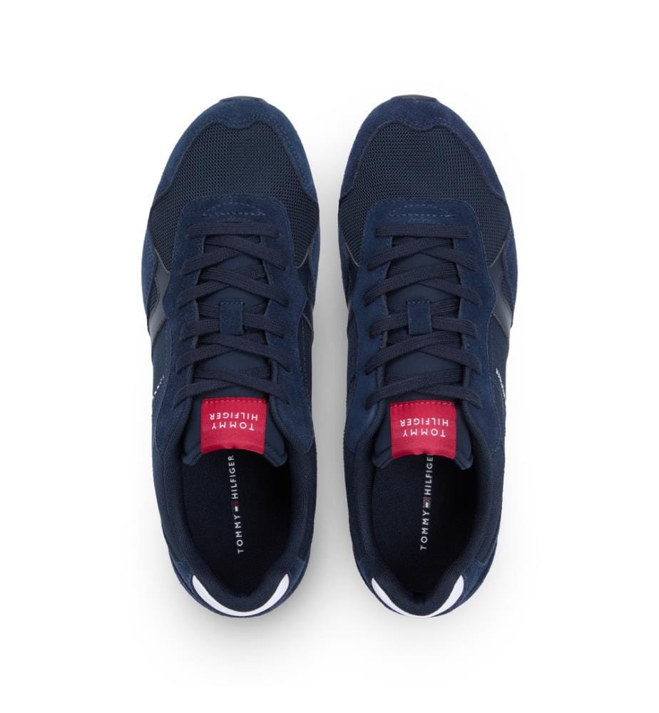 Maxlite Mix sneakers in Textile and Imitation Leather - Black