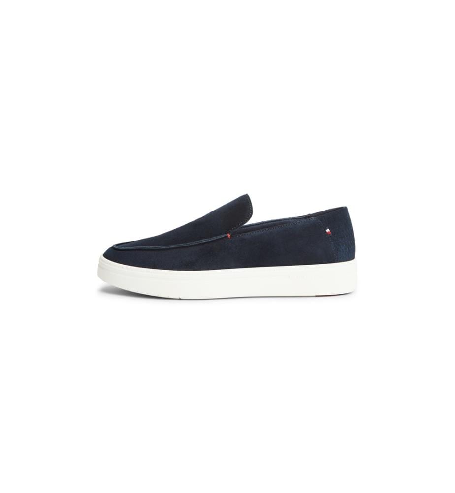 Lightweight suede loafers - Navy