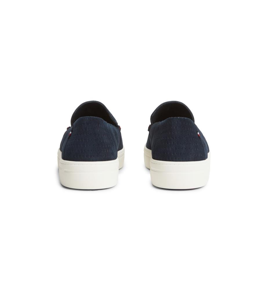 Lightweight suede loafers - Navy