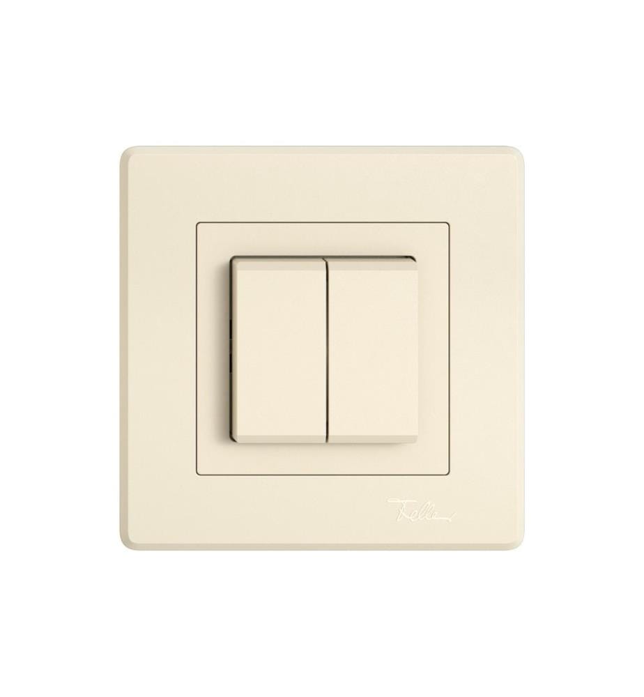 FELLER - Commande Smart light  EDIZIO.liv pour Philips Hue, Crema