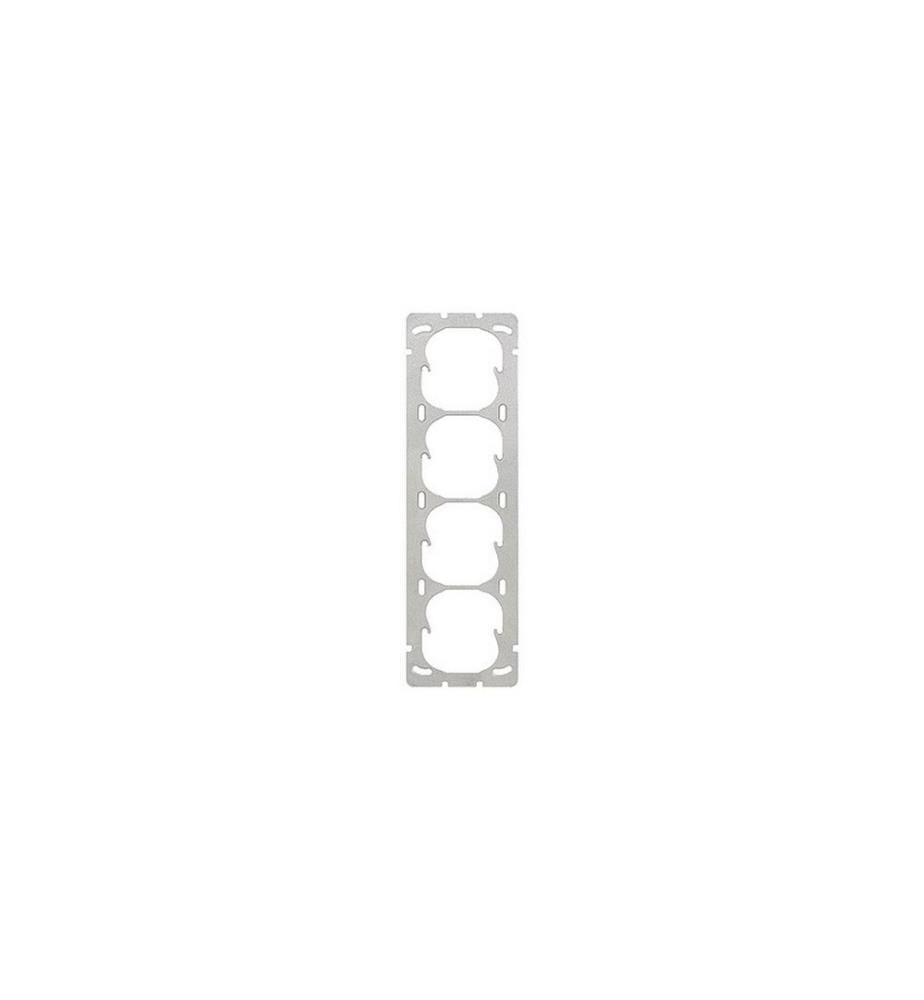 FELLER - EDIZIOdue Plaque de fixation 4 parties verticales