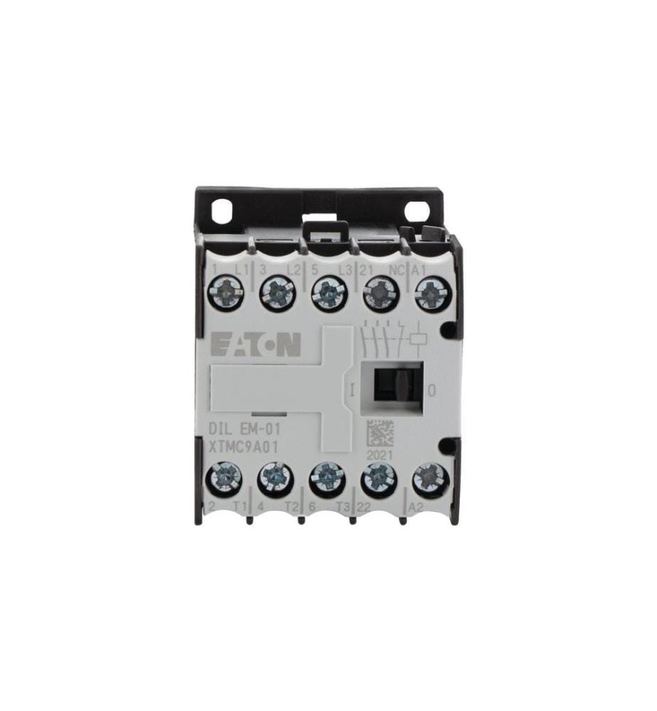 Eaton - Contacteur DILEM-01, 1NO, 9 A 230 V, 3 pôles
