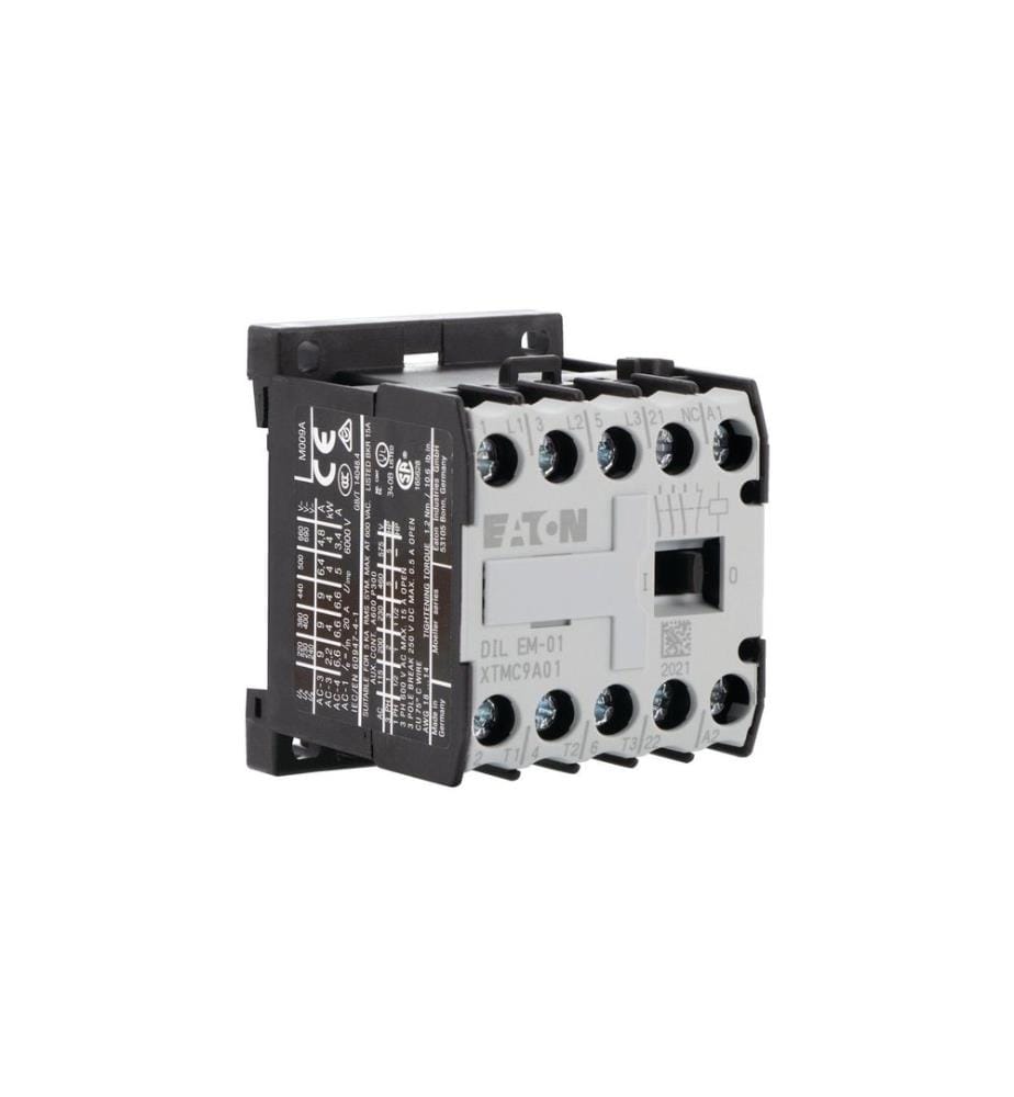 Eaton - Contacteur DILEM-01, 1NO, 9 A 230 V, 3 pôles