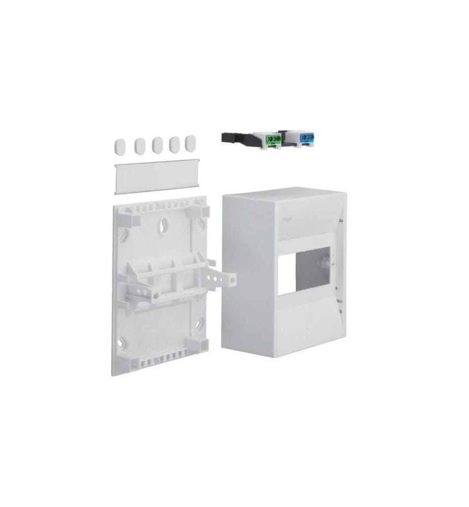Hager - Coffret électrique Gamma, 6PLE IP30 1xPE 1xN