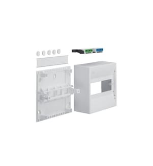Hager - Coffret électrique Gamma, 8PLE IP30 1xPE 1xN