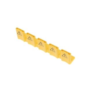 Hager - Protection contre les contacts accidentels Couvercle pour rail en peigne