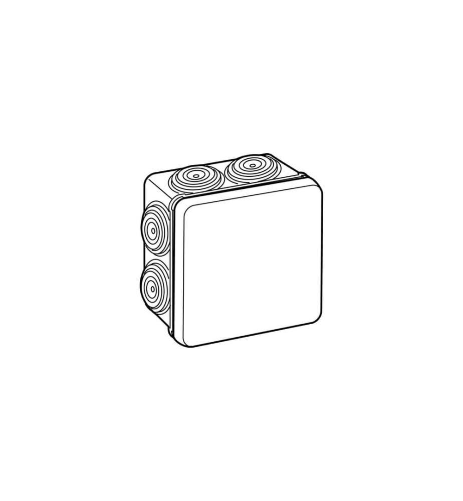 Legrand - Abzweigdose Plexo AP, nass IP55, Weiss 80 x 80 x 45 mm