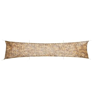 Filet de camouflage avec sac de rangement 706x140 cm sable