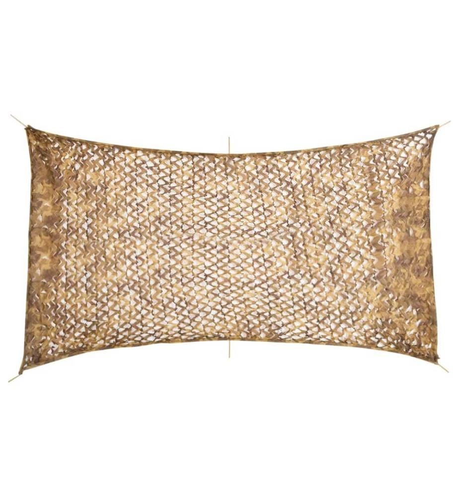 Filet de camouflage avec sac de rangement 506x279 cm sable