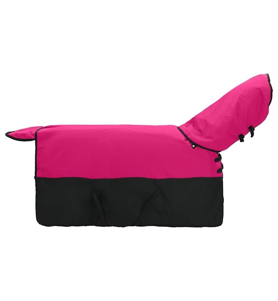 Couverture Équine Rose et Noir 135 cm Polyester