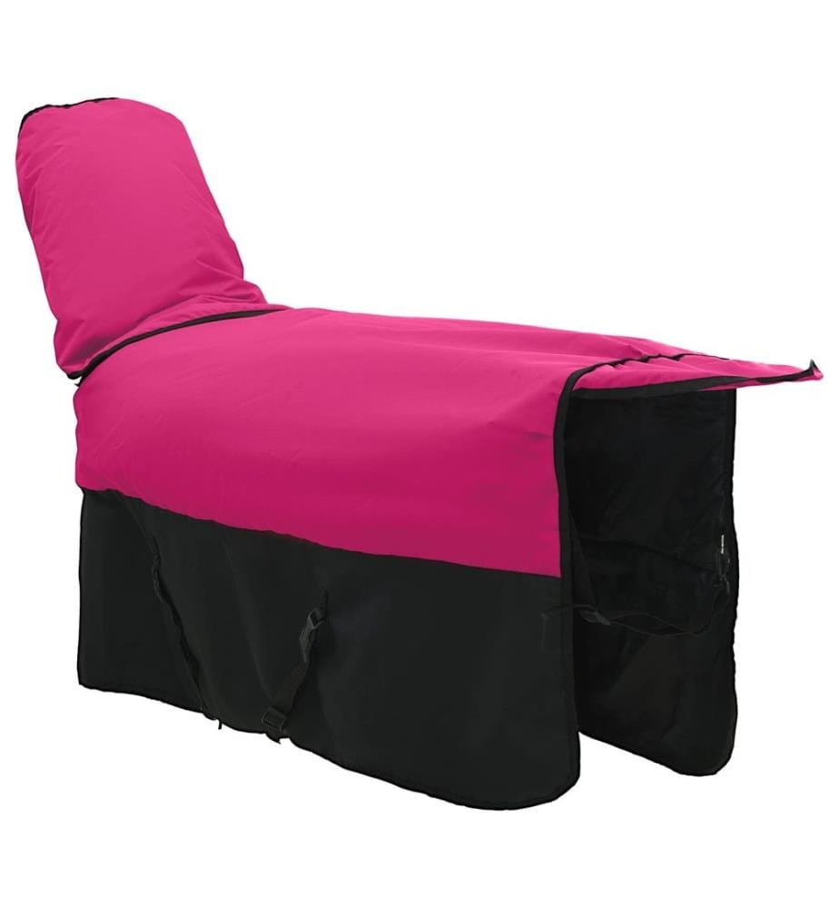 Couverture Équine Rose et Noir 155 cm Polyester