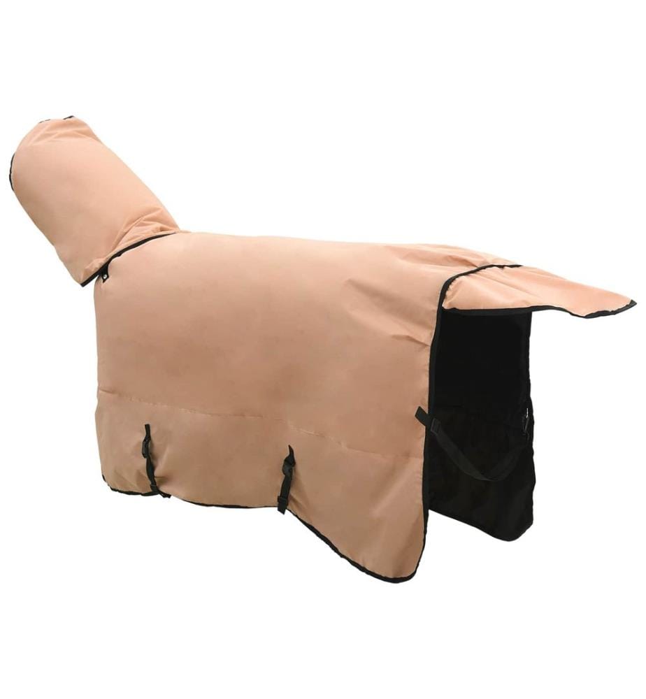 Couverture Équine Cappuccino 145 cm Polyester