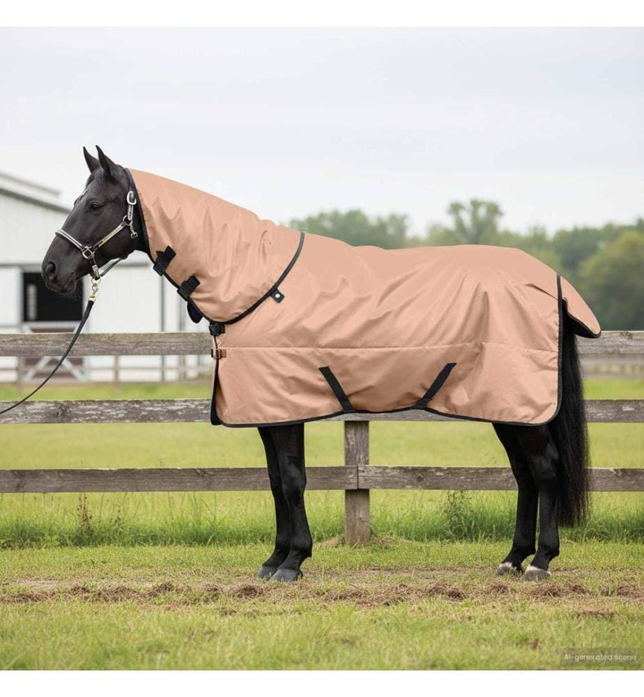 Pferdedecke Cappuccino 155 cm Polyester