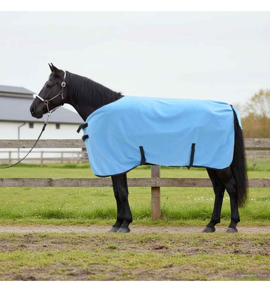 Pferdedecke Volles Aqua Polyester