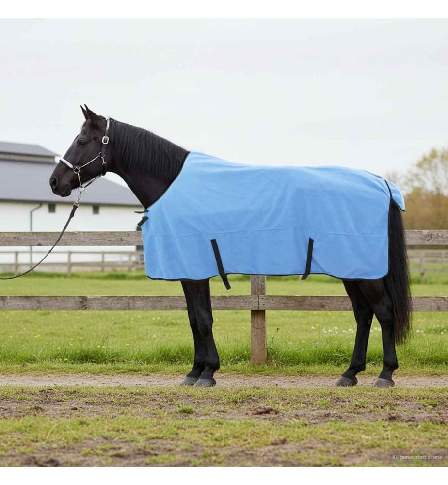Pferdedecke Volles Aqua Polyester