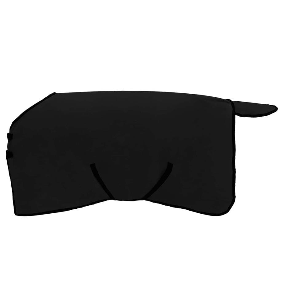 Pferdedecke Schwarz Polyester