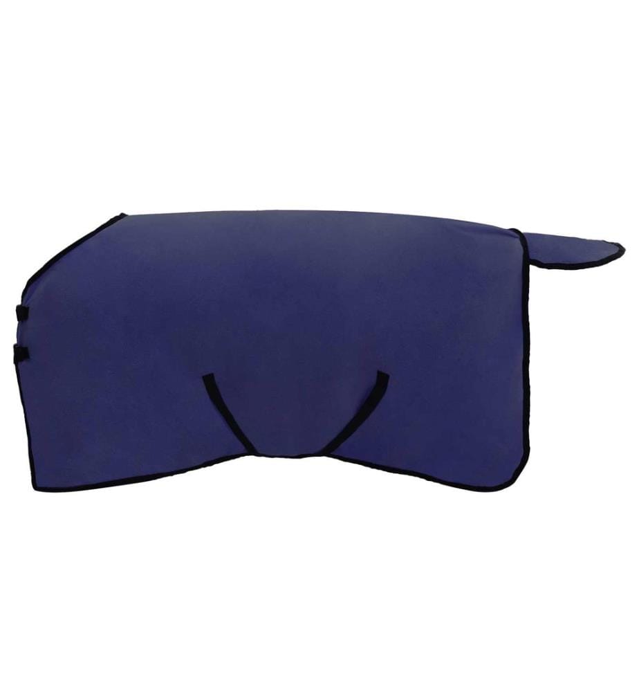 Couverture Équine Bleu marine Polyester