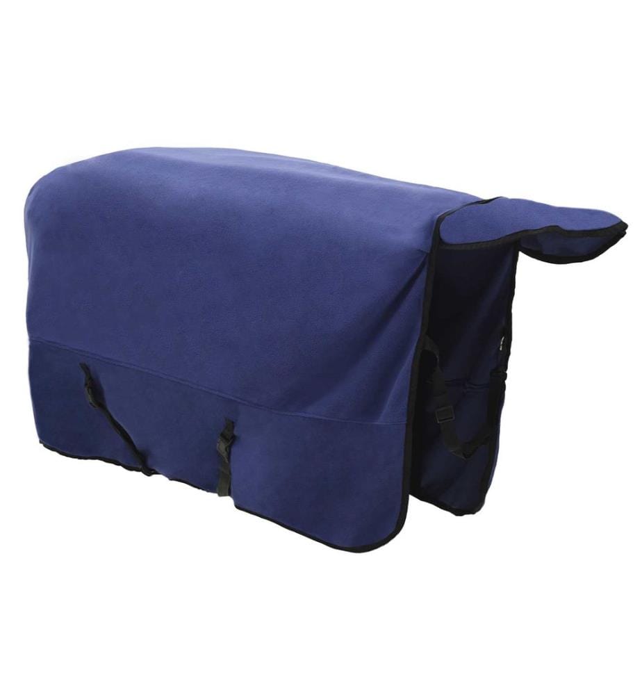 Couverture Équine Bleu marine 125 cm Polyester