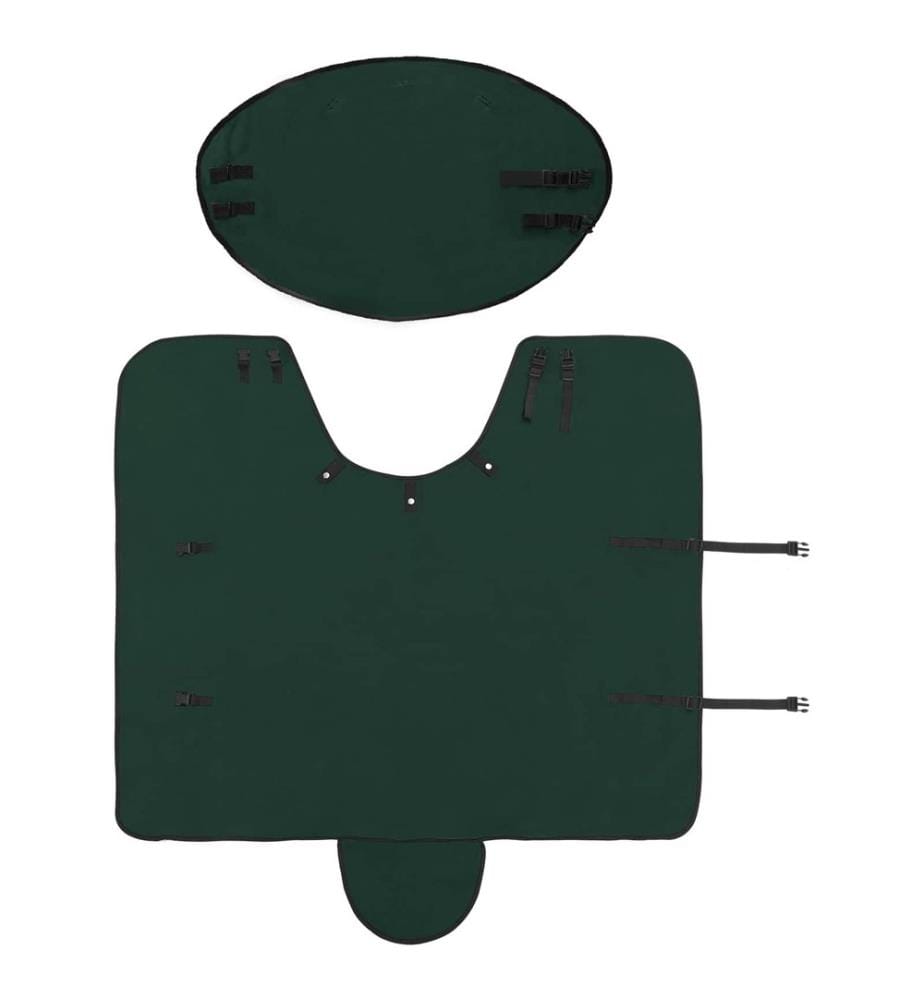 Pferdedecke Dunkelgrün Polyester