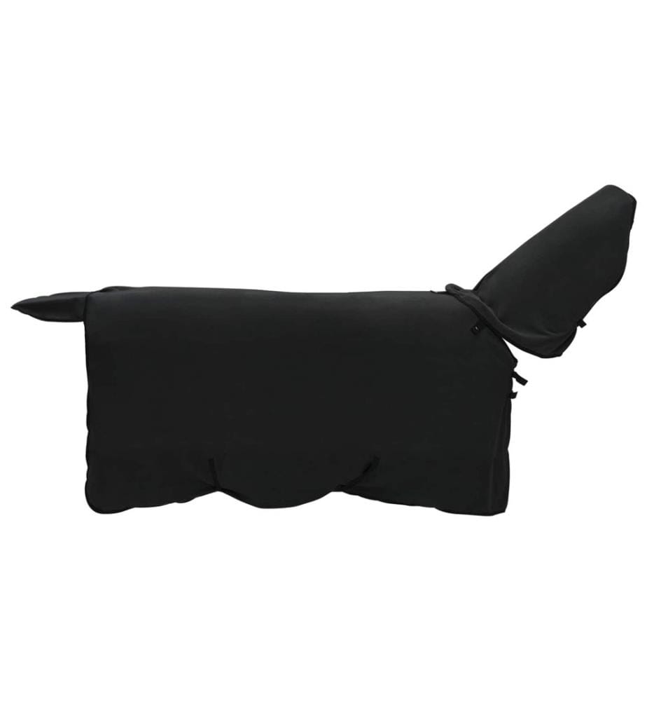 Pferdedecke Schwarz Polyester